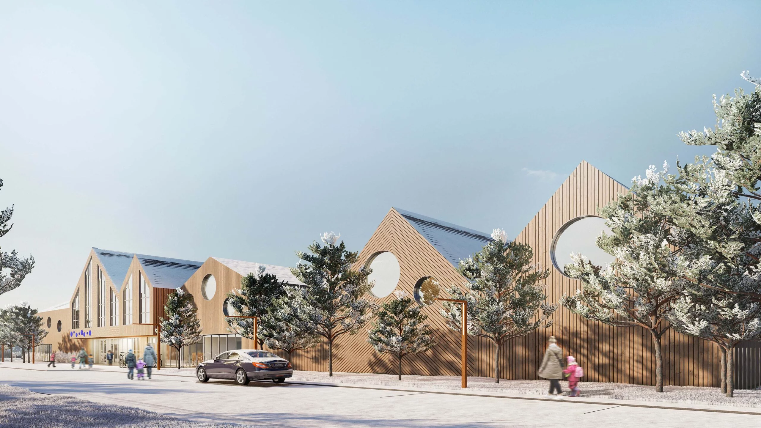 nytt pastato projektas Balsių darželis Vilnius