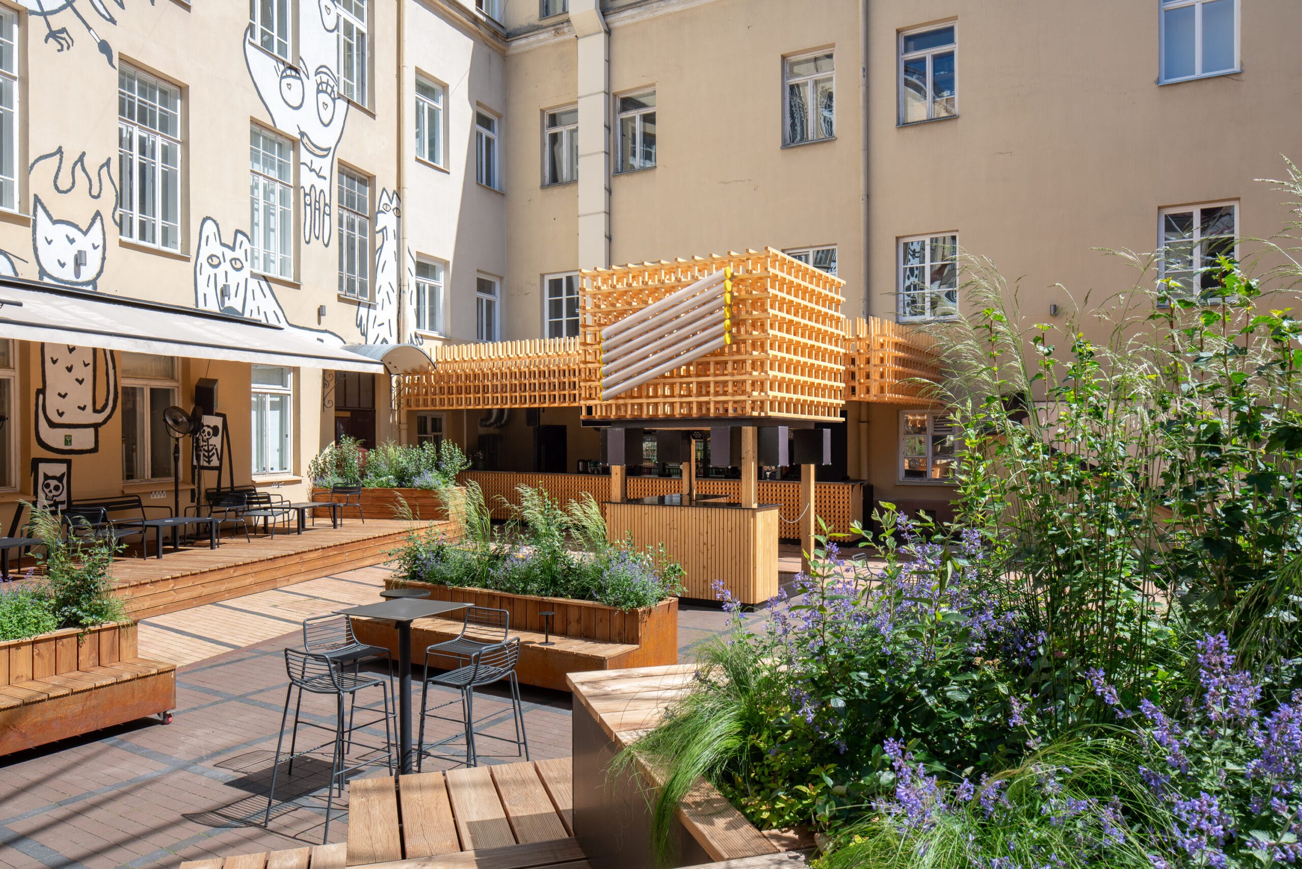 Vasaros Terasa Vilnius architektūra nytt architektu projektas