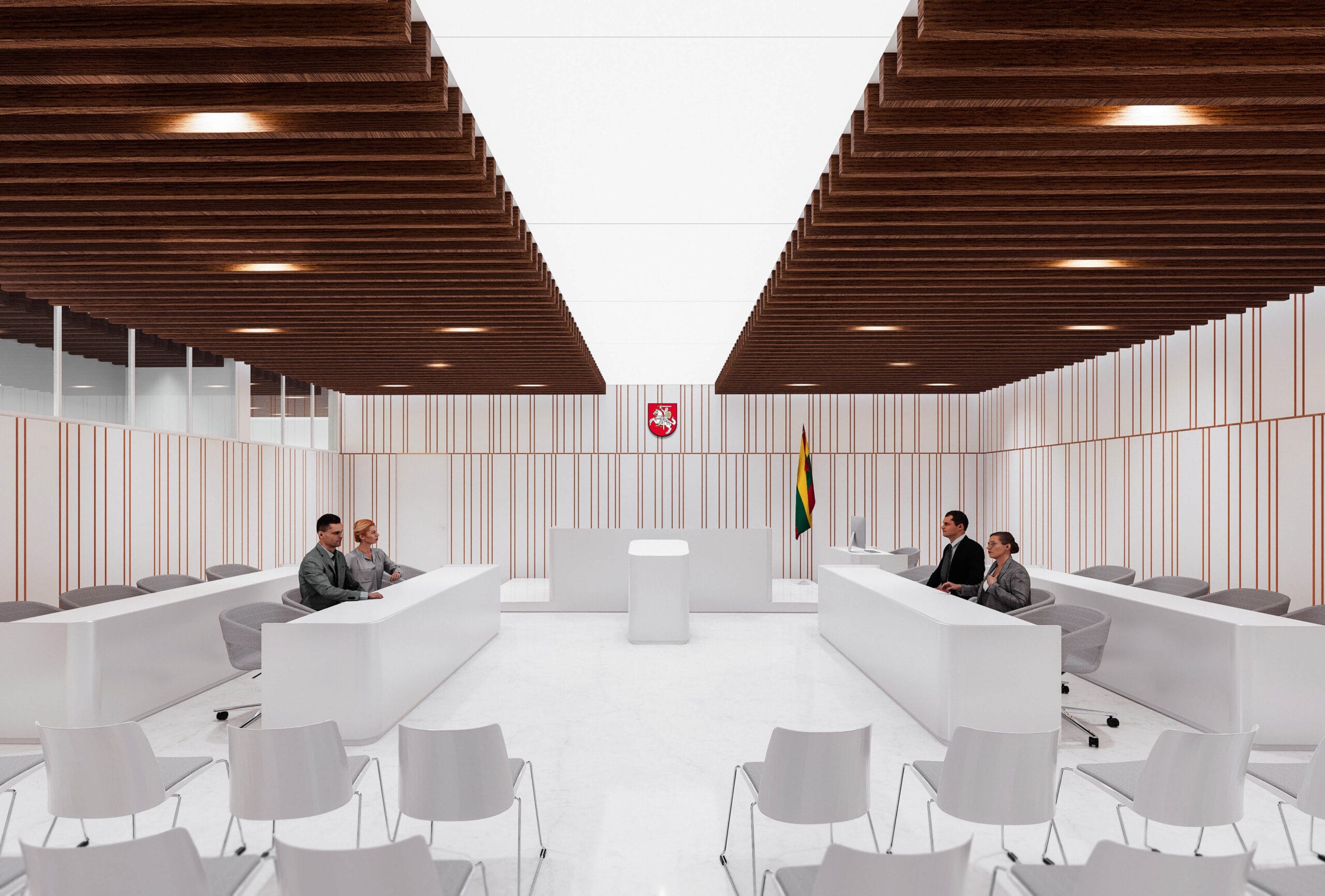 Tesimų rūmai Klaipedoje nytt architektų konkursinis darbas